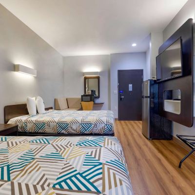2 Full Beds | Non-Smoking, Micfridge Motel 6 Texas City, TX - I-45 South Promo Code