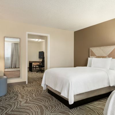 Suite With 2 Double Beds-Mobility/Hearing Accessible Roll-in Shower Embassy Suites Phoenix - Tempe Promo Code