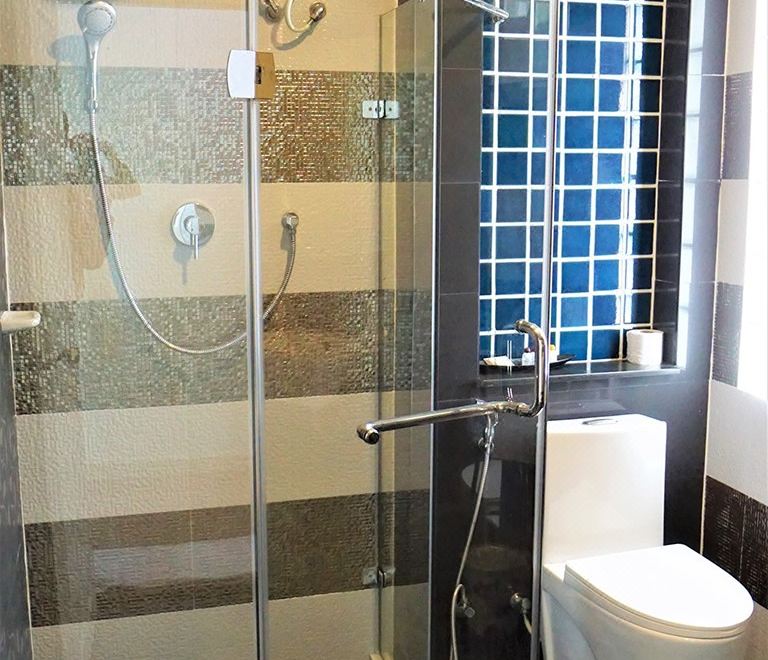 可使用泳池的别墅双人房