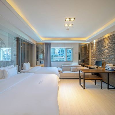 城景標準雙床房 禁煙 浦項景觀酒店優惠