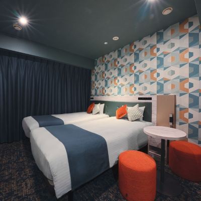 “Kabuku Room”雙人房　禁菸 東京新宿Villa Fontaine飯店優惠