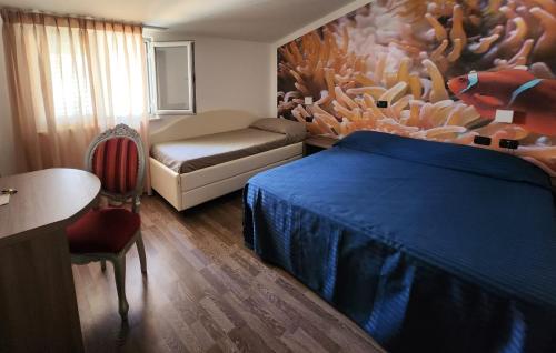 带露台的四人间