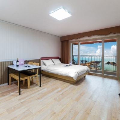 스파 오션 뷰 룸 303 (A동) 블루코랄펜션 쿠폰