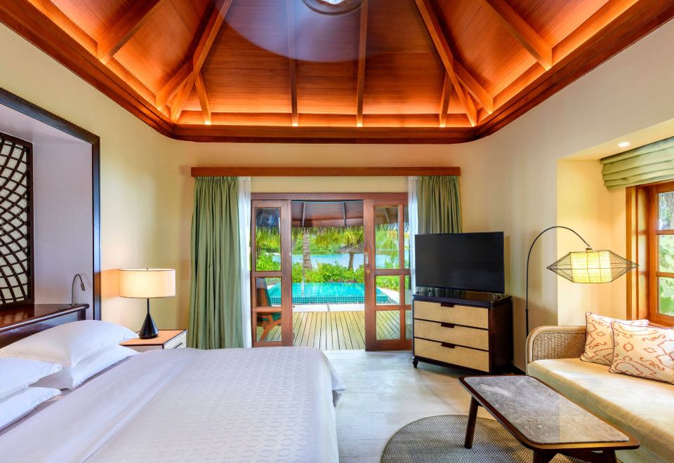 Sheraton Maldives Full Moon Resort & SpaCottage, 1 King, Island view, Plunge pool