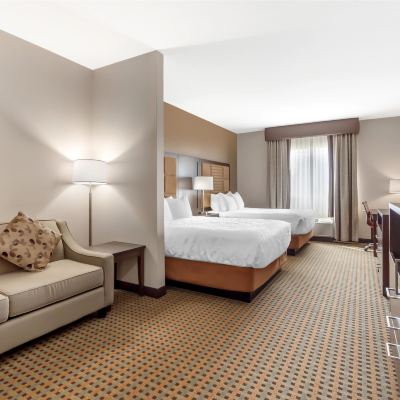 Two Queen Suite with Kitchen and Sofabed 欣頓貝斯特韋斯特優質套房酒店優惠