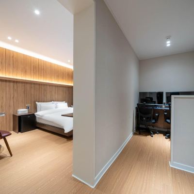 Junior Special Room C-2 Pcs (Integrated Ott 6 Types, 75-Inch Smart Tv, Bidet) 청주 페이지 호텔 쿠폰