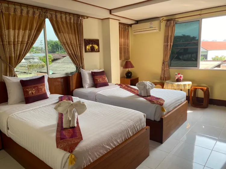 ห้องดีลักซ์ เตียงแฝด