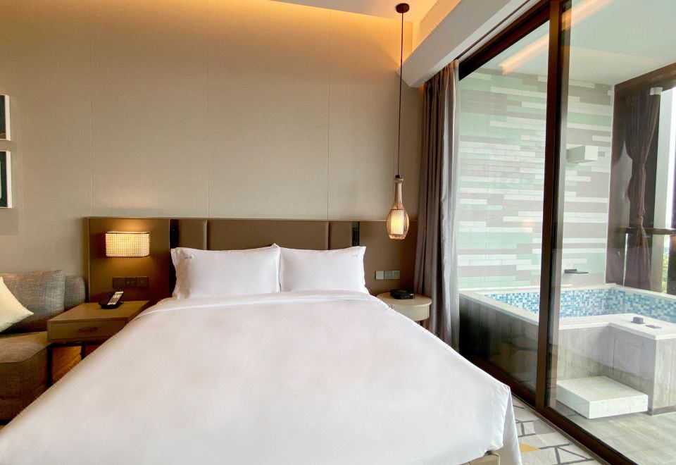 温泉高级街景大床房