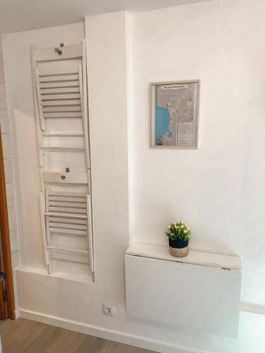 带露台一室公寓