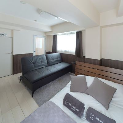 デラックス アパートメント 2 ベッドルーム 禁煙 冷蔵庫 サクラクロスホテル上野入谷 クーポン