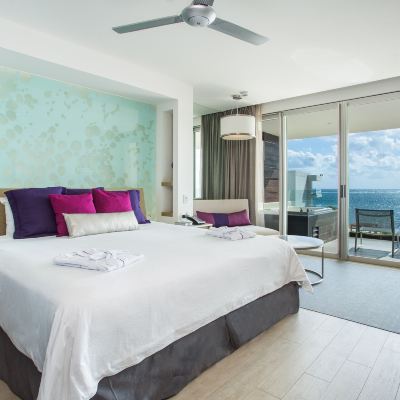 Allure Junior Suite Ocean View King Breathless Riviera Cancun Resort & Spa-All Inc.-Adults Only Promo Code