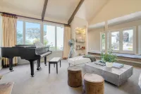 Hilltop Pool Patio Panoramic Views Wine Country Retreat Sonoma Sunshine