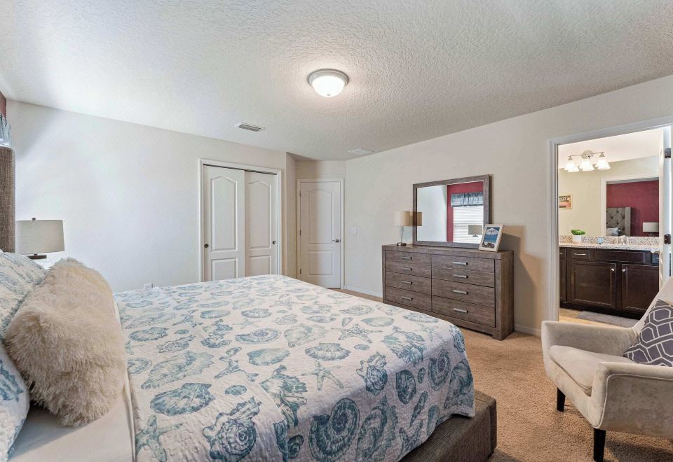 小屋，多张床，私人泳池，池景（洛弗特和休闲别墅）