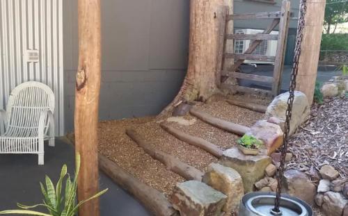 享有花园景致的公寓