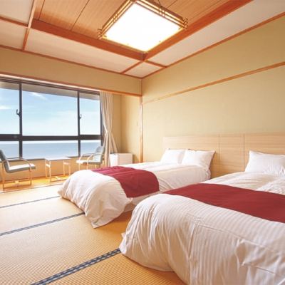 新現代 【日式房】 【無煙】 【海景】 大洗飯店別館 魚來庵優惠