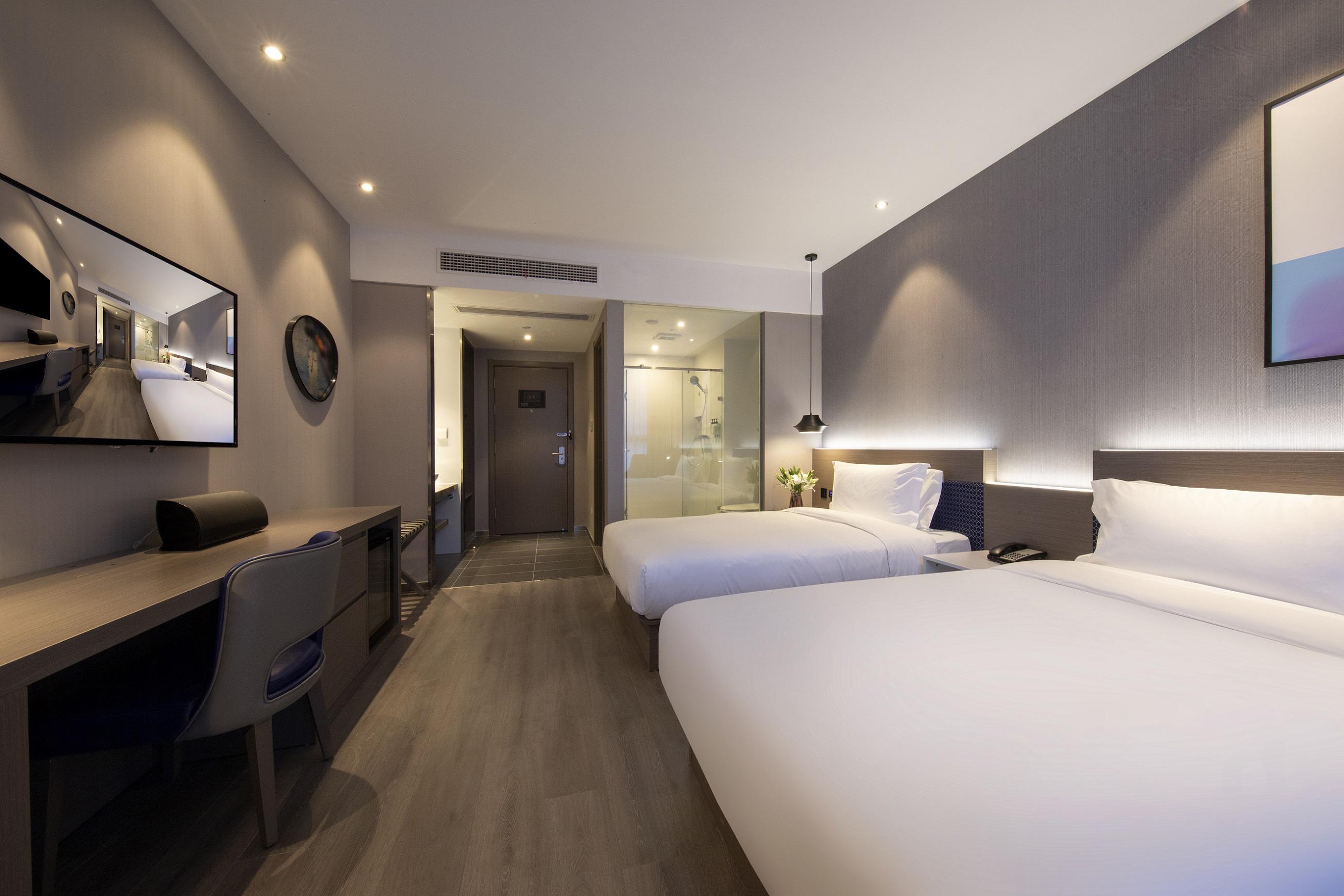 都市节奏豪华双床房（地暖+全屋智控+投屏+智能马桶）