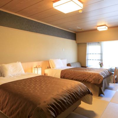 別館 高層階 ツイン・バス付き・レイクビュー 愛真館 クーポン