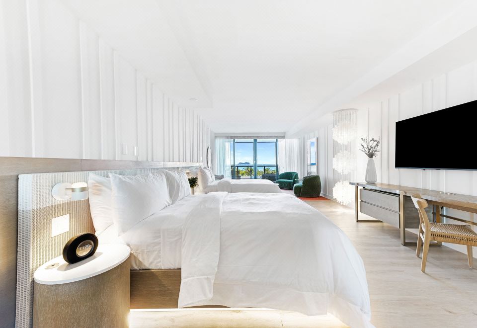 尊貴一室兩張大床海濱陽臺