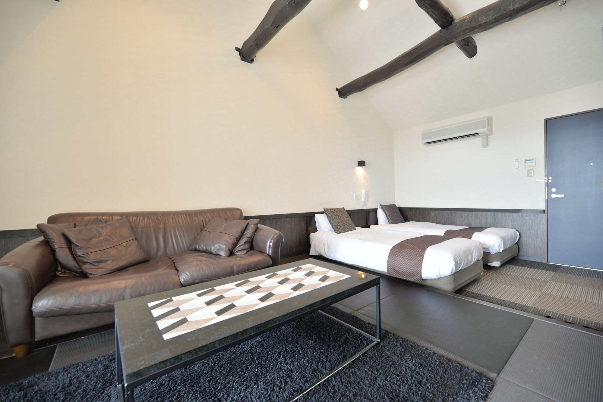 【三楼双床房】带温泉露天浴池的客房※可携带宠物