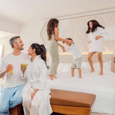 Rock Family Suite (One Bedroom) King Bed & Two Sofa Beds Hard Rock Hotel & Casino Punta Cana - All Inclusive Promo Code