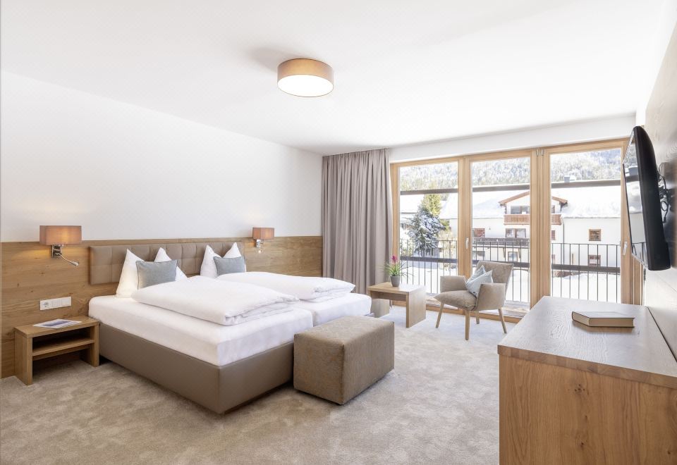 奢华公寓， 多张床， 无障碍， 无烟房