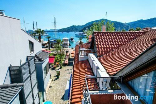 带海景的双人房