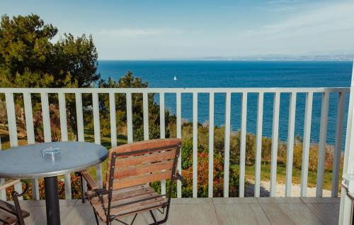 海景阳台高级双人间或双床间