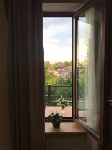 带浴室的双床房