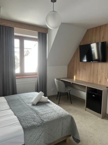 带浴室的双床房