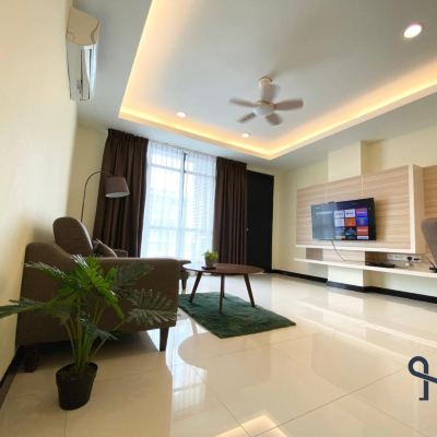 Suite 2 Bilik Tidur Kupon Homesuite at Oceanus Pelagos