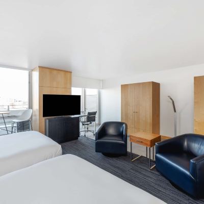 Queen Room Hotelvetro Iowa City, Tapestry Collection by Hilton Promo Code