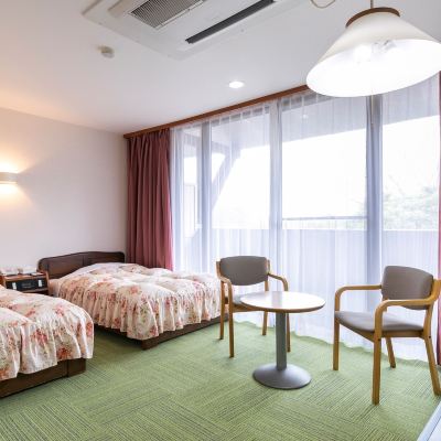 ビジネスマウンテンビュールーム(セミダブル)(本館) くつろぎの森　グリーンピア八女 クーポン