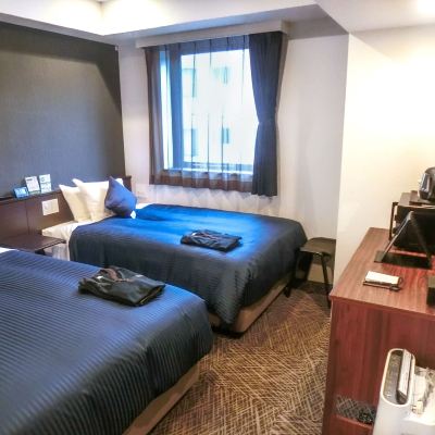 雙床房 吸菸 廣島利夫馬克斯高級天然溫泉飯店優惠