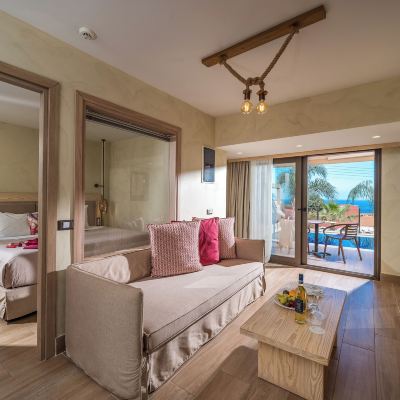 Luxury One Bedroom Suite With Sea View & Private Pool Esperides Resort Crete, the Authentic Experience Promo Code
