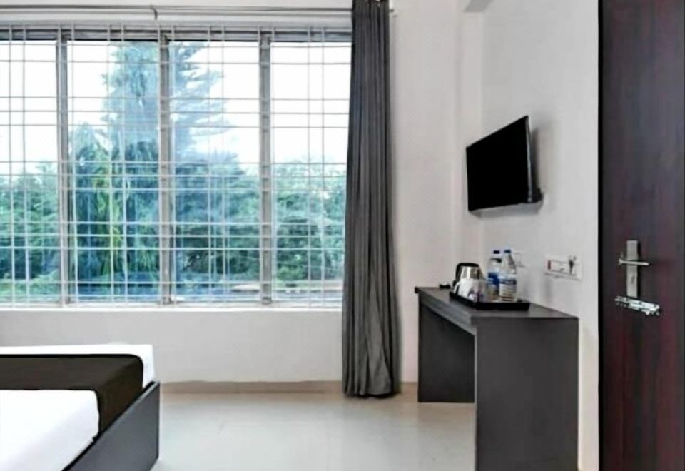 可以觀賞庭院景色的舒適雙人間