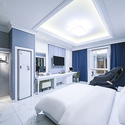 스위트 룸 (화-일 조식 무료, 안마의자, 욕조, 스타일러) Seosan Hello Hotel 쿠폰