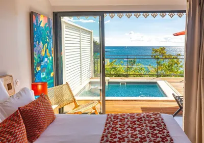 Les Galets Rouges Lodges & Spa Hotel di 