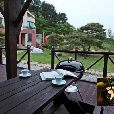 룸 (꽃닙) 자연역 펜션 가평 쿠폰