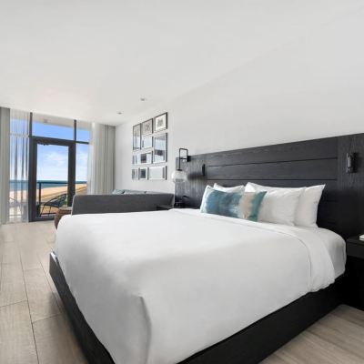 Deluxe Room, 1 King Bed, Terrace, Oceanfront Wave Resort Promo Code