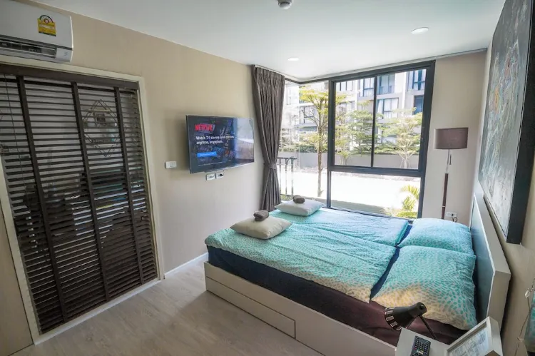 อพาร์ตเมนต์แบบ 1 ห้องนอน