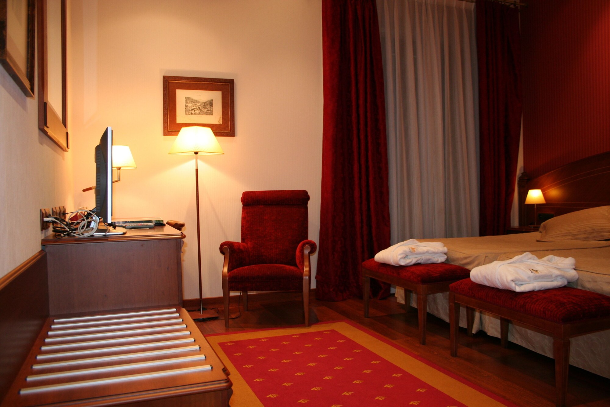 Hotel Palacio de la Magdalena标准双床房， 1 间卧室