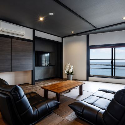 Japanese-Western Mixed with Bath, Ocean View