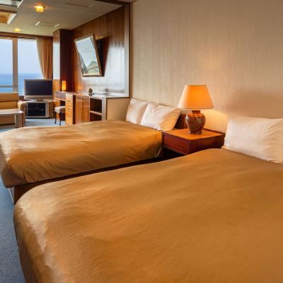 [Special Room-Top Floor Semi-Suite-] Non-Smoking (Non-Smoking) [Japanese-Western Or Japanese Room] [Japanese-Western Room] [Non-Smoking] [Ocean View] 指宿フェニックスホテル クーポン