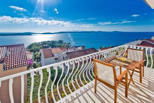 高级一卧室海景公寓 - 带露台