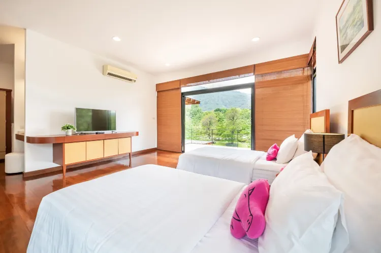 ห้องดูเพล็กซ์ทวินพร้อมเทอร์เรส - วิวภูเขา