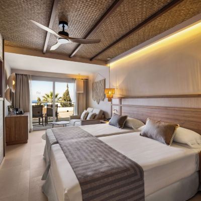Double Room with Balcony and Sea View Hotel Riu La Mola Promo Code