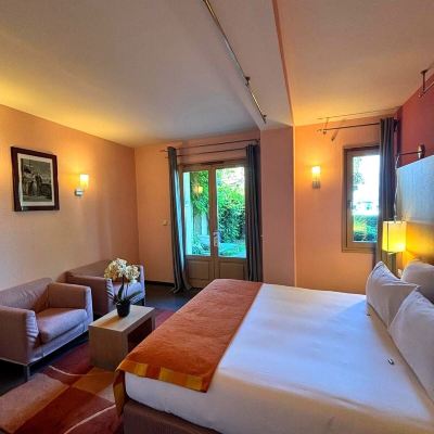 Double Room With Terrace And Lake View Hôtel Le Jules Verne, The Originals Relais (Relais du Silence) Promo Code