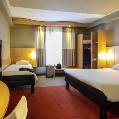 雙人床和單人床房 宜必思布魯塞爾中心火車南站飯店優惠