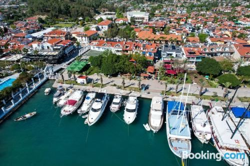 带海景的双人房