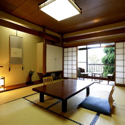 和室10畳～12畳バス付【喫煙】 仙境に佇む　おもてなしの奥湯河原の宿　青巒荘（せいらんそう） クーポン